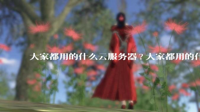 大家都用的什么云服务器?大家都用的什么云服务器？