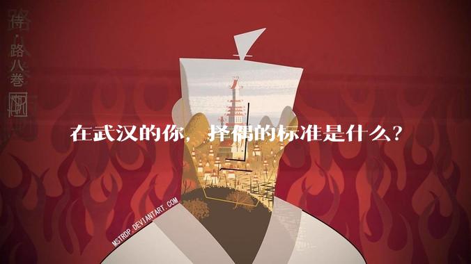 在武汉的你，择偶的标准是什么？