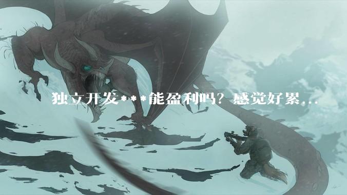 独立开发***能盈利吗？感觉好累...