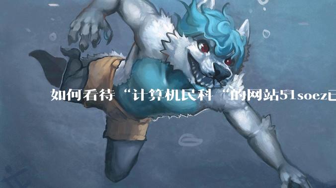 如何看待“计算机民科“的网站51soez已关站维护一周？